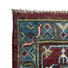 Kazak Rug Handmade Red Medallion 7x10 ft