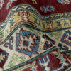 Kazak Rug Handmade Red Medallion 7x10 ft