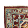 Kazak Rug Handmade Red Medallion 7x10 ft