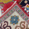 Kazak Rug Handmade Red Medallion 4x7 ft