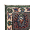 Kazak Rug Handmade Green Medallion 4x7 ft
