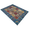 Bakhtiar Area Rug Handmade Blue Floral 4x7 ft