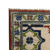 Heriz Area Rug Handmade Multi Medallion 4x7 ft