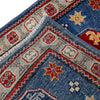 Kazak Rug Handmade Blue Medallion 6' Runner