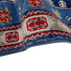 Kazak Rug Handmade Blue Medallion 6' Runner