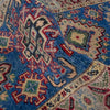 Kazak Rug Handmade Blue Medallion 6' Runner