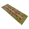 Kazak Rug Handmade Green Medallion 6' Runner