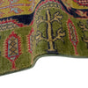 Kazak Rug Handmade Green Medallion 6' Runner