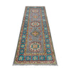Kazak Rug Handmade Gray Medallion 5' Runner