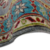 Kazak Rug Handmade Gray Medallion 5' Runner