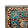 Kazak Rug Handmade Gray Medallion 5' Runner