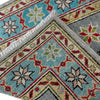 Kazak Rug Handmade Gray Medallion 5' Runner