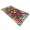 Handmade Multi Kilim Geometric 4x6 ft
