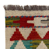 Handmade Multi Kilim Geometric 4x6 ft