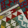 Handmade Multi Kilim Geometric 4x6 ft