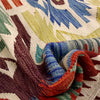 Handmade Multi Kilim Geometric 6x9 ft