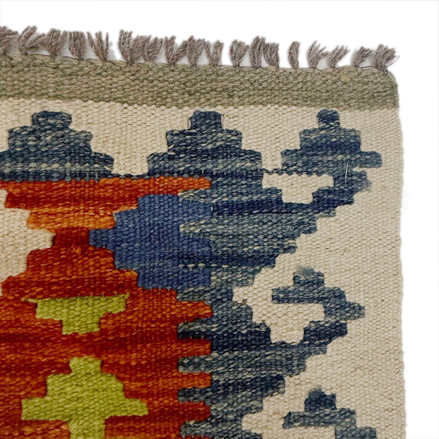 Handmade Multi Kilim Geometric 7x10 ft