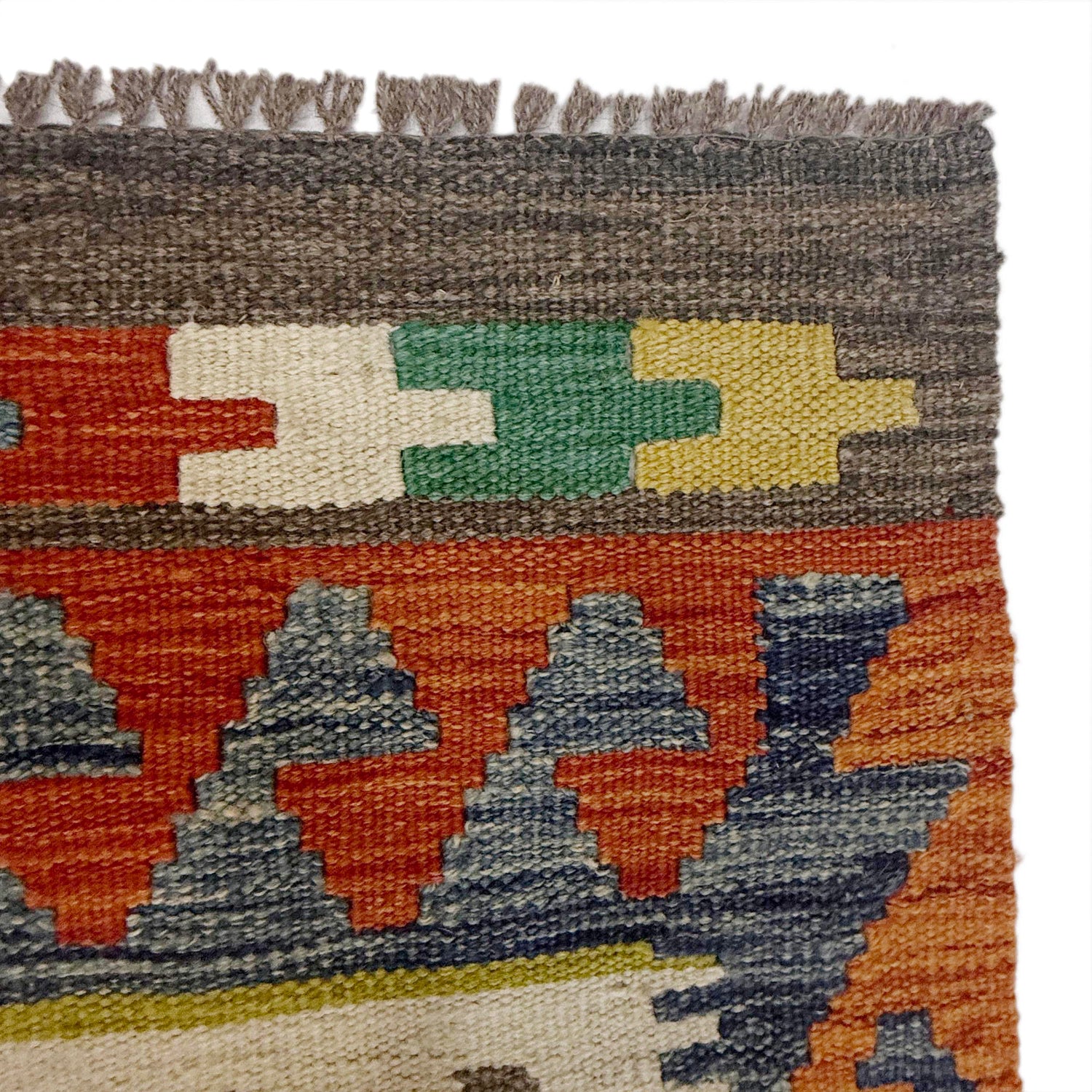 Handmade Multi Kilim Geometric 7x10 ft