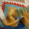 Handmade Multi Kilim Geometric 5x8 ft