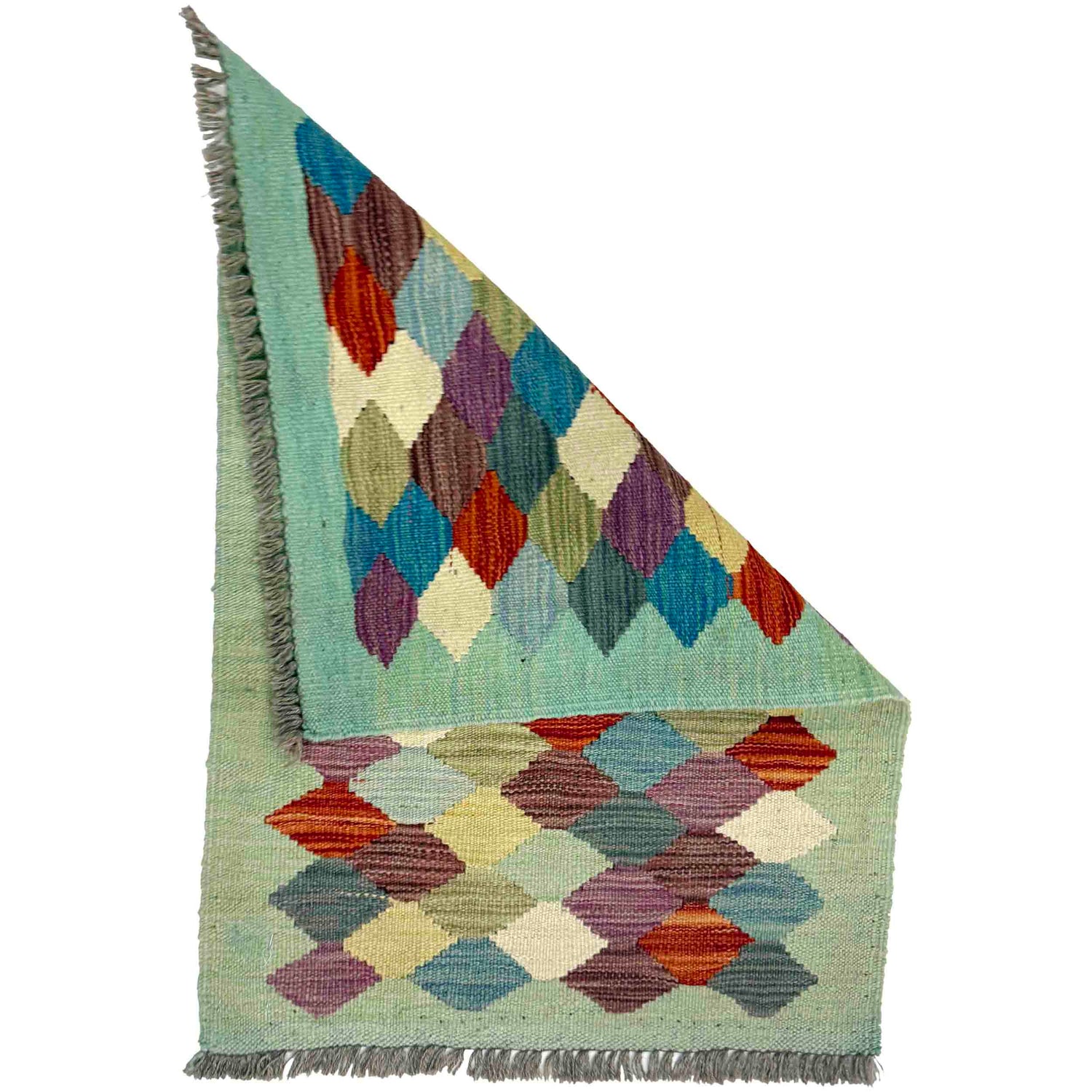 Handmade Multi Kilim Geometric 2x3 ft