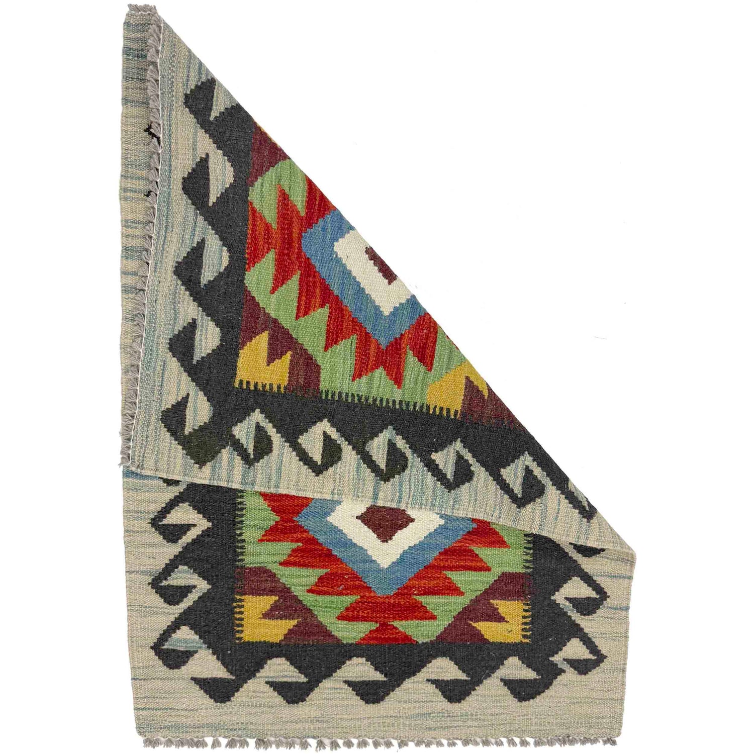 Handmade Multi Kilim Geometric 2x3 ft