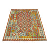 Handmade Multi Kilim Geometric 4x7 ft