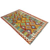Handmade Multi Kilim Geometric 4x6 ft