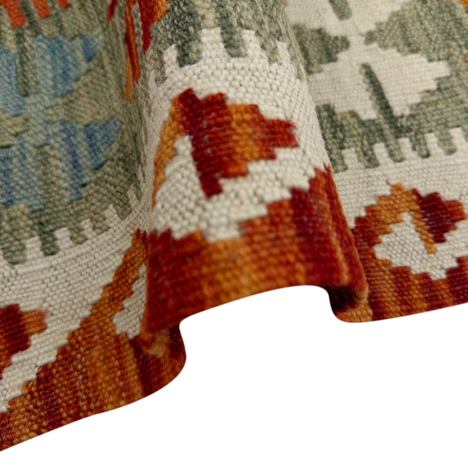 Handmade Multi Kilim Geometric 4x6 ft