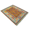 Handmade Multi Kilim Geometric 4x7 ft