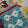 Handmade Multi Kilim Geometric 4x7 ft
