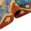 Handmade Multi Kilim Geometric 4x7 ft