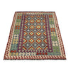 Handmade Multi Kilim Geometric 4x7 ft