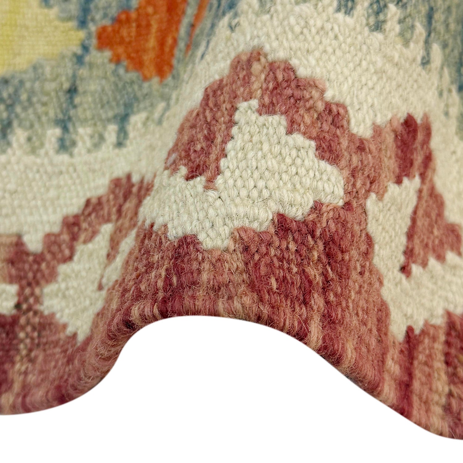 Handmade Multi Kilim Geometric 4x7 ft