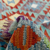 Handmade Multi Kilim Geometric 4x7 ft