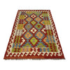 Handmade Multi Kilim Geometric 3x5 ft