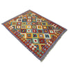Handmade Multi Kilim Geometric 3x5 ft