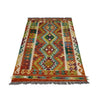 Handmade Multi Kilim Geometric 3x5 ft
