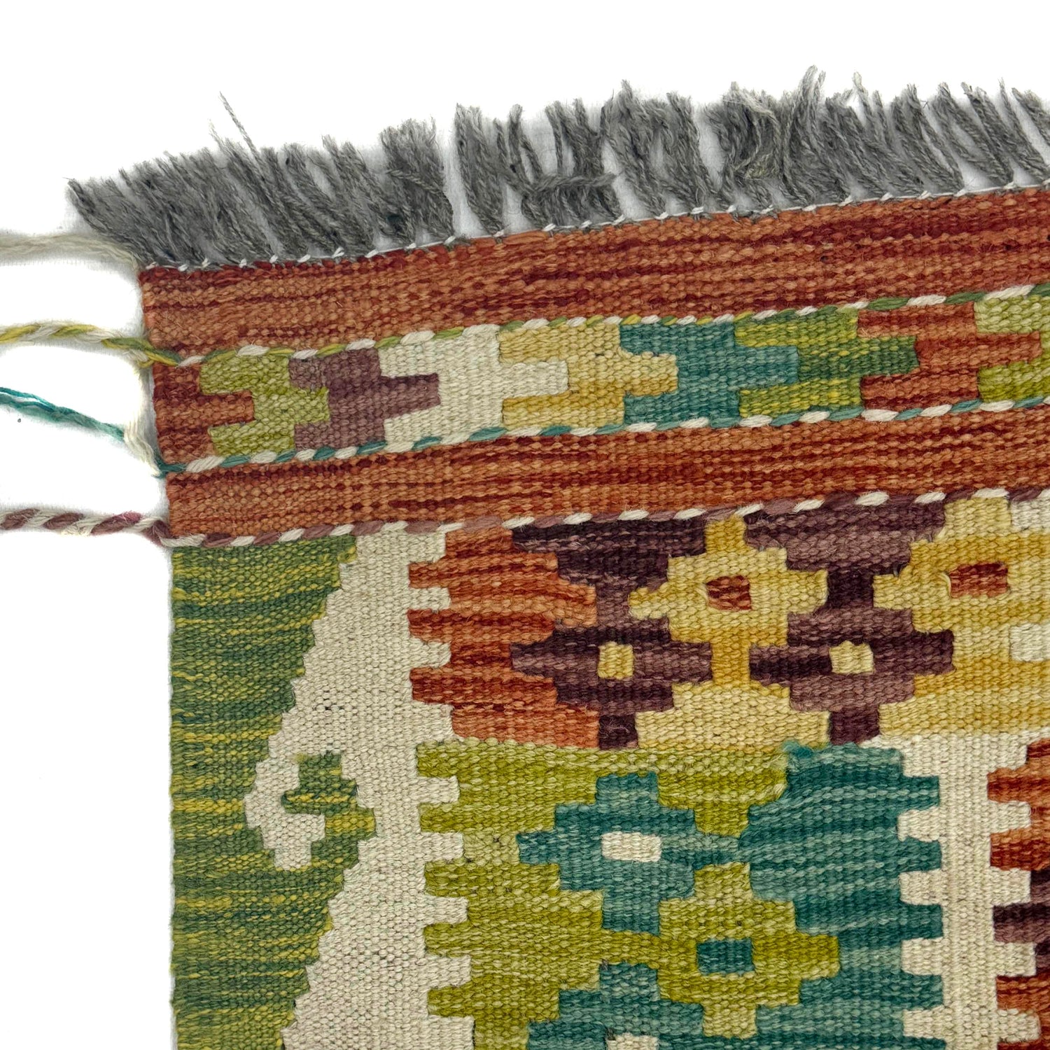 Handmade Multi Kilim Geometric 3x5 ft