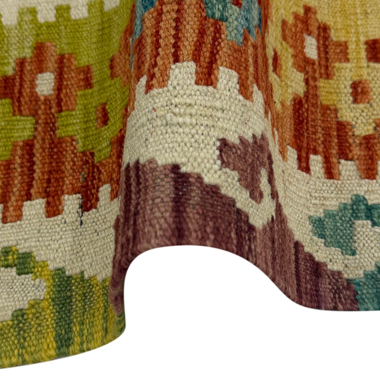 Handmade Multi Kilim Geometric 3x5 ft