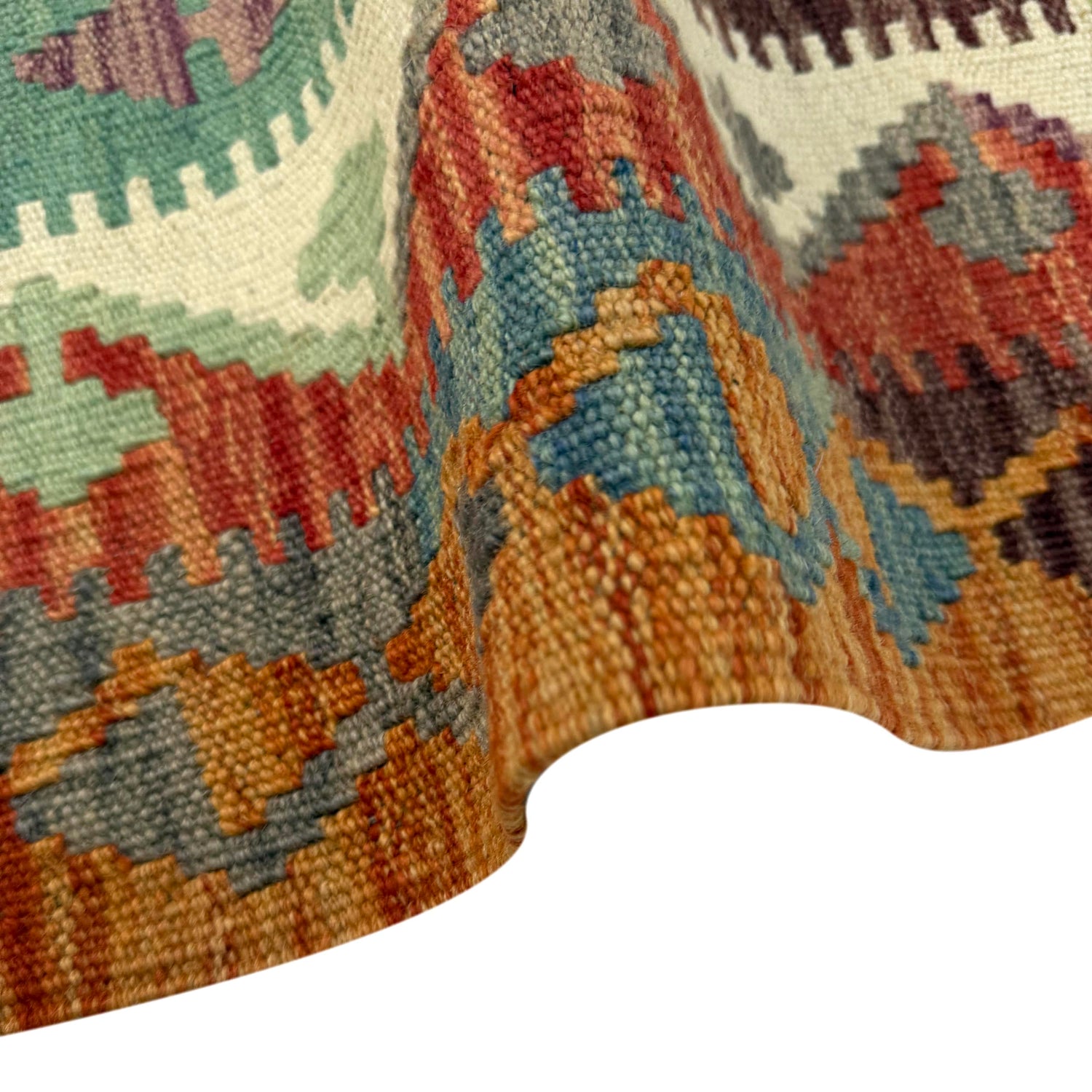 Handmade Multi Kilim Geometric 3x5 ft