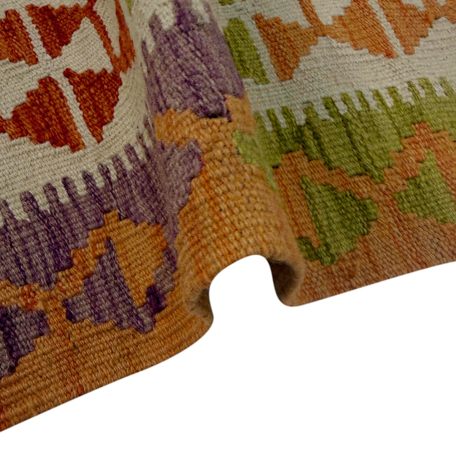 Handmade Multi Kilim Geometric 3x5 ft