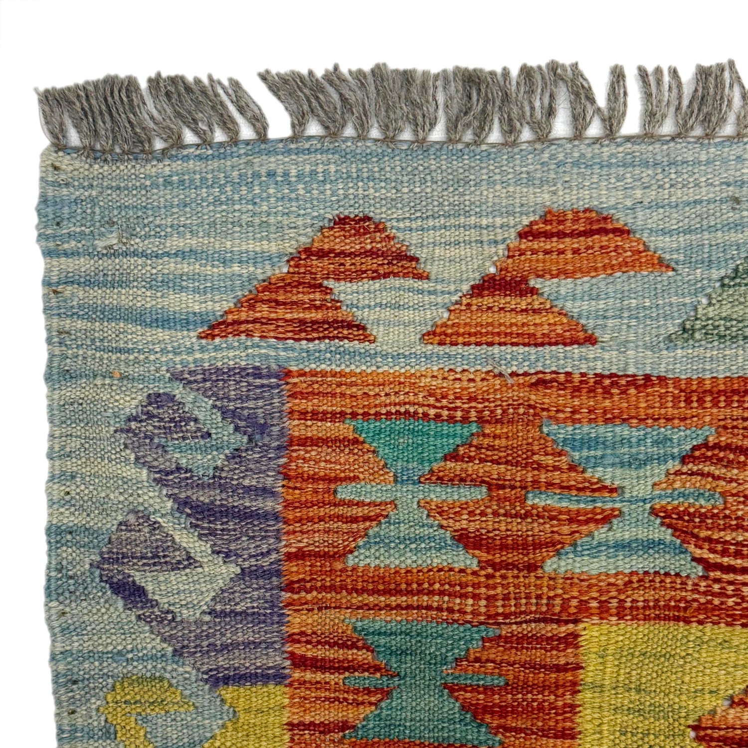 Handmade Multi Kilim Geometric 5x8 ft