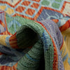Handmade Multi Kilim Geometric 5x8 ft