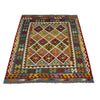 Handmade Multi Kilim Geometric 4x7 ft