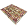 Hand-Knotted Multi Geometric Vegetable Kilim Area Rug – 153 x 196 cm | SKU: G38935