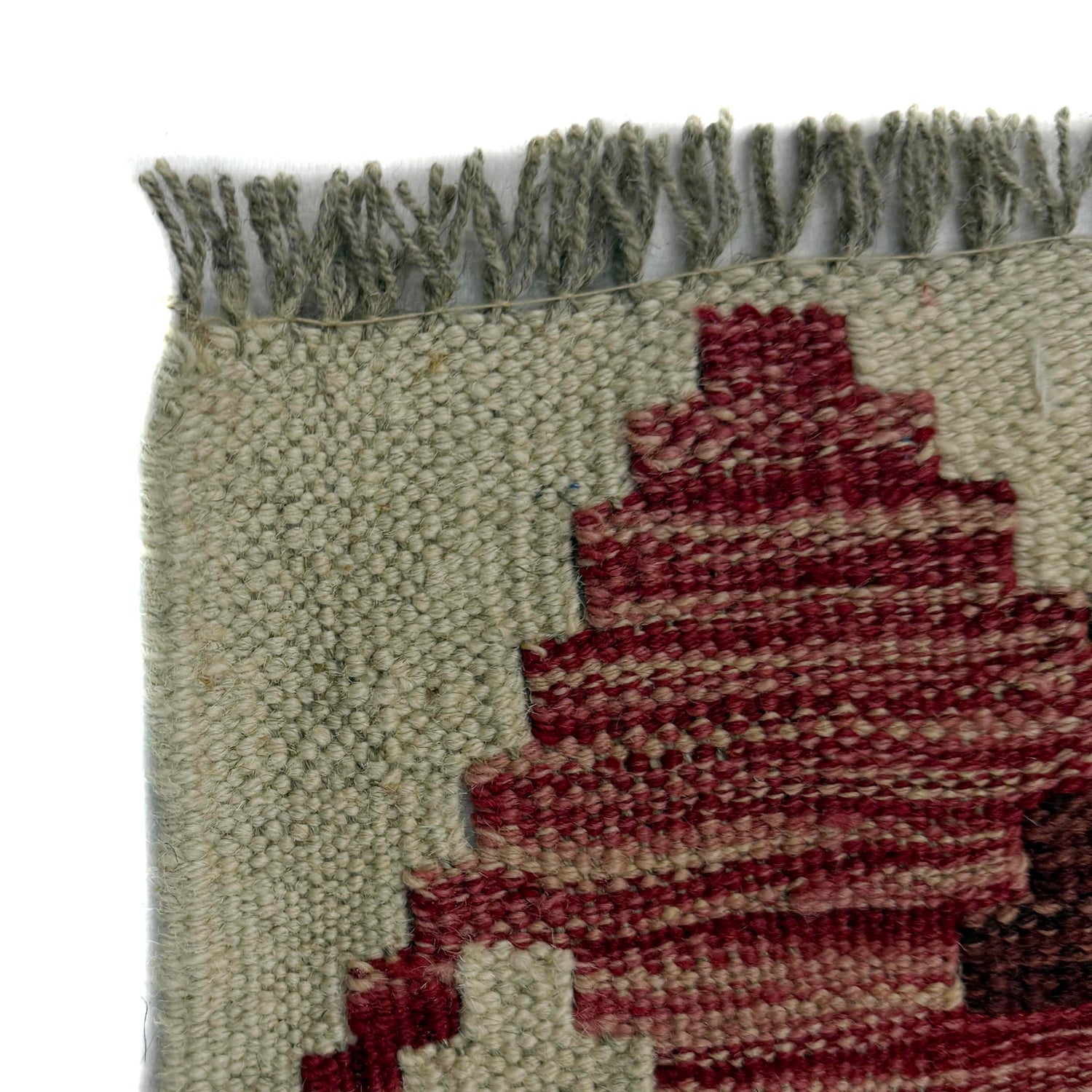 Hand-Knotted Multi Geometric Vegetable Kilim Area Rug – 153 x 196 cm | SKU: G38935