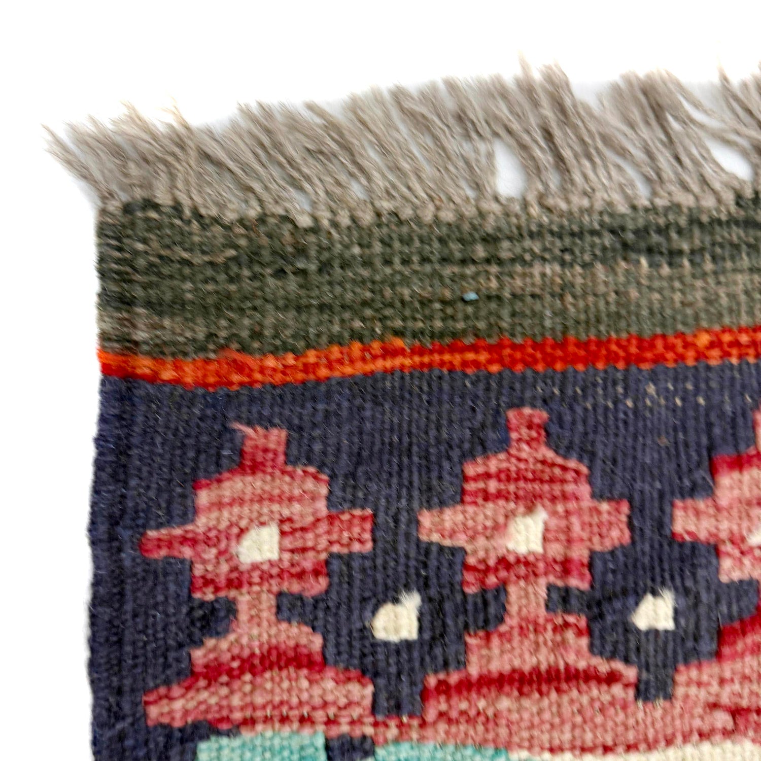 Handmade Multi Kilim Geometric 5x8 ft
