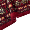 Bokhara Rug Handmade Vibrant Red Medallion 4x6 ft