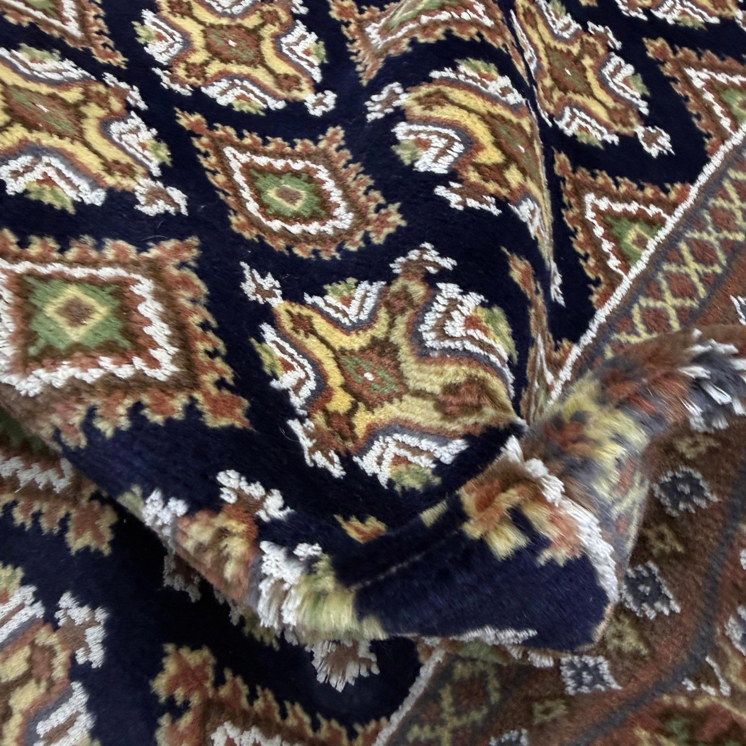 Jaldar Area Rug Handmade Multi Floral 4x6 ft