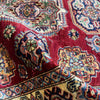 Kazak Rug Handmade Red Medallion 4x6 ft